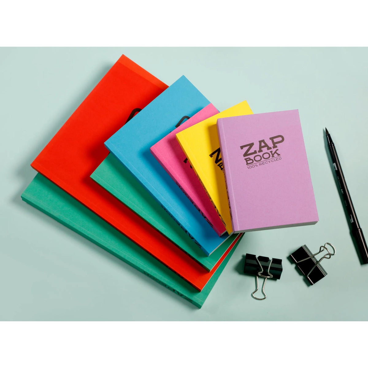 Skicovací blok CLAIREFONTAINE Zap Book 80 g/m² - 160 listů, A6 – A5