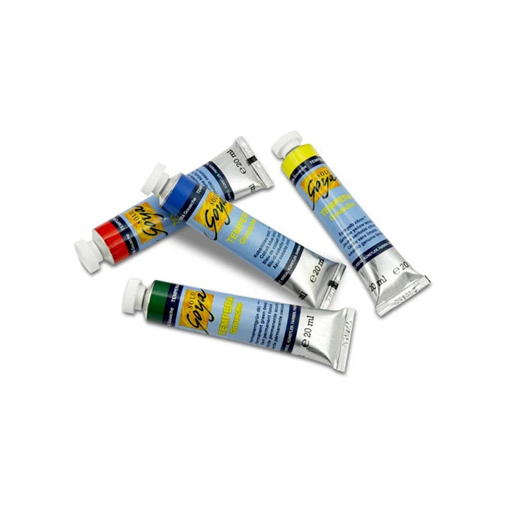 Solo Goya temperové kvašové barvy 20ml – pravá citronově žlutá