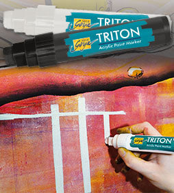SOLO GOYA TRITON Akrylová fixa 15.0 – Light Brilliant Ocher