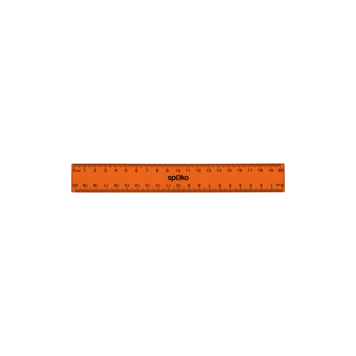 Pravítko Spoko, 20 cm, mix barev