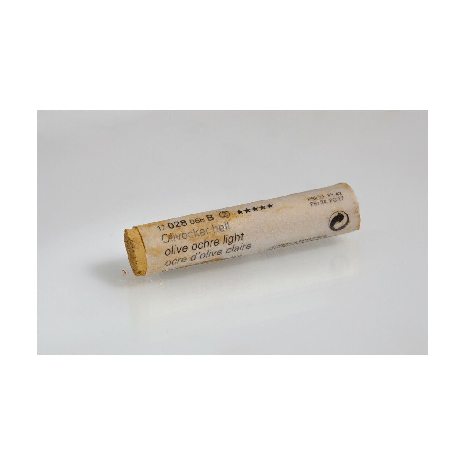 Suchý pastel Schmincke FINEST EXTRA-SOFT – Série 1 – 028 B olive ochre light