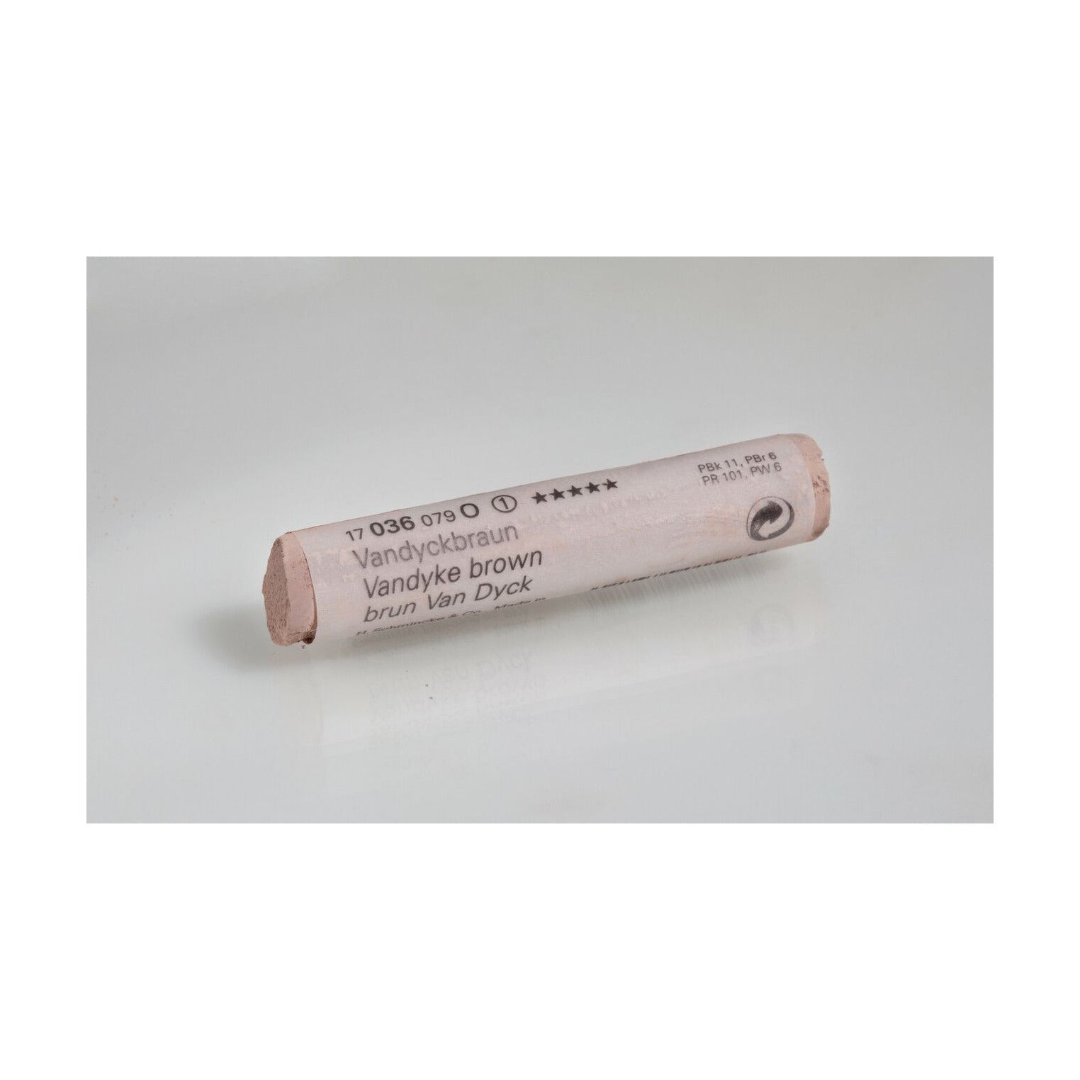 Suchý pastel Schmincke FINEST EXTRA-SOFT – Série 1 – 036 O Vandyke brown