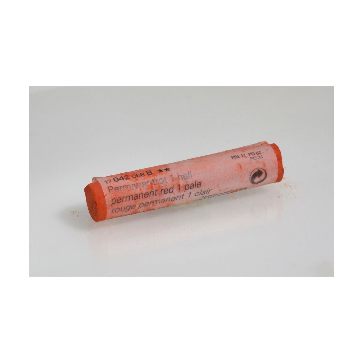 Suchý pastel Schmincke FINEST EXTRA-SOFT – Série 1 – 042 B permanent red 1 pale