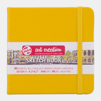 Skicovací blok Talens Art Creation Golden Yellow 12 x 12 cm, 140 g/m², 80 listů