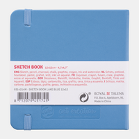 Skicovací blok Talens Art Creation Light Blue 12 x 12 cm, 140 g, 80 listů