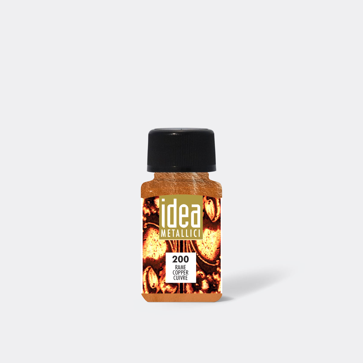 Tekutá metalická barva MAIMERI Idea Metallici 60 ml – Měděná
