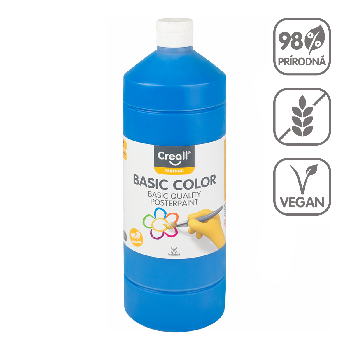 Temperová barva Creall, 1 000 ml – modrá