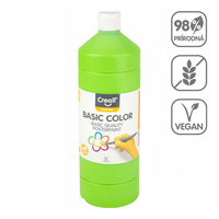 Temperová barva Creall, 1 000 ml – světle zelená
