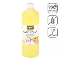 Temperová barva Creall, 1 000 ml – světle žlutá