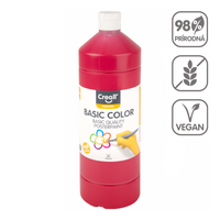 Temperová barva Creall, 1 000 ml – tmavě červená