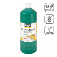 Temperová barva Creall, 1 000 ml – tmavě zelená