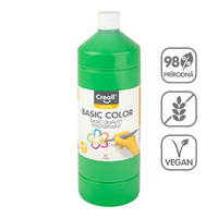 Temperová barva Creall, 1 000 ml – zelená