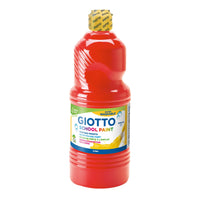 Temperová barva GIOTTO School Paint 1000 ml – červená