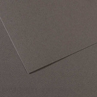 Tónovaný papír CANSON Mi-Teintes 50 x 65 cm – 160 g/m² – Tmavě šedá 345
