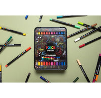 Posca KPA-100 24C voskové pastely, sada, mix barev