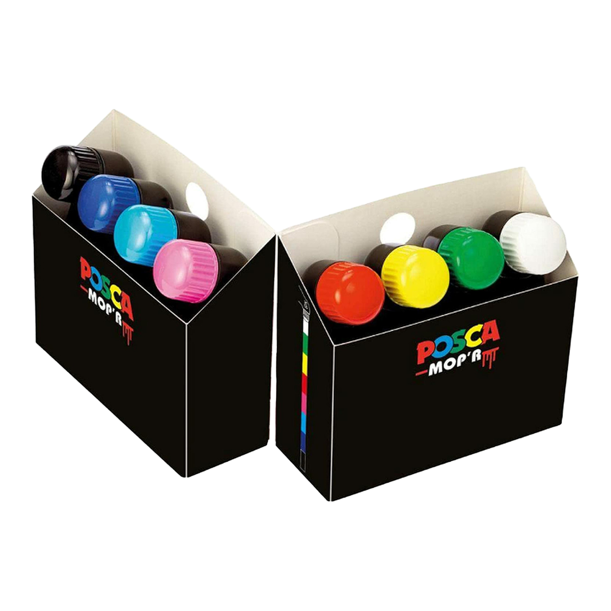 Posca PCM-22 8C MOP´R sada popisovačů, 3 – 19 mm, mix barev (8 ks)