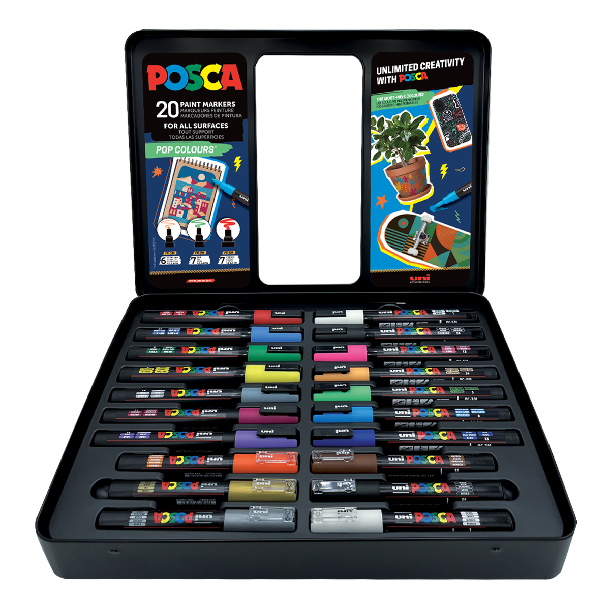 Posca sada popisovačů mix