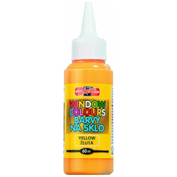 Barvy na sklo KOH-I-NOOR 60 ml – Žlutá