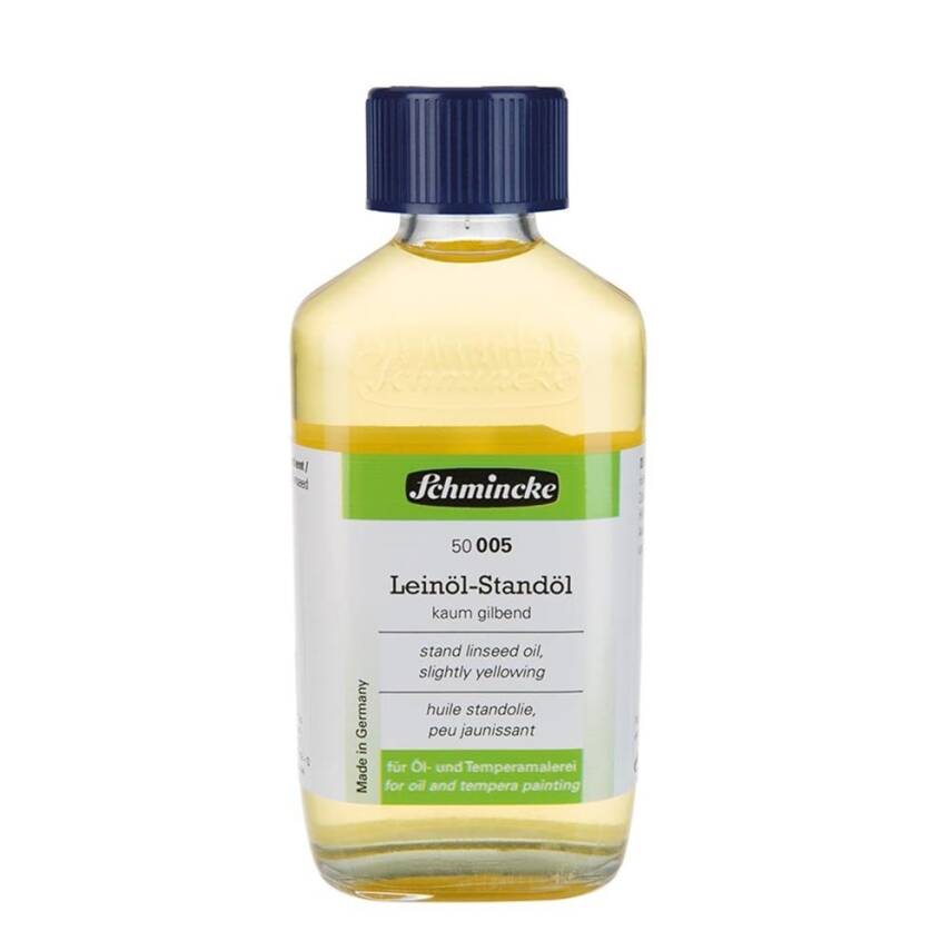 Zahuštěný lněný olej Schmincke Stand linseed oil 200 ml