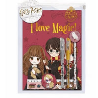 Zápisník Harry Potter - sada s príslušenstvom 6 ks