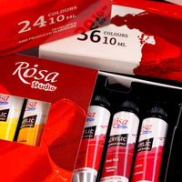 Súprava akrylových farieb ROSA STUDIO | 12x10 ml