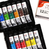 Súprava akrylových farieb ROSA STUDIO | 12x20 ml