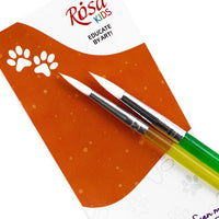 Sada štetcov ROSA Kids 2 ks syntetické | okrúhle č. 6, 8