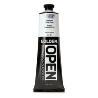 GOLDEN OPEN Pomalu schnoucí iridescentní akrylová barva 148 ml – 7487 Stříbrná pokuta