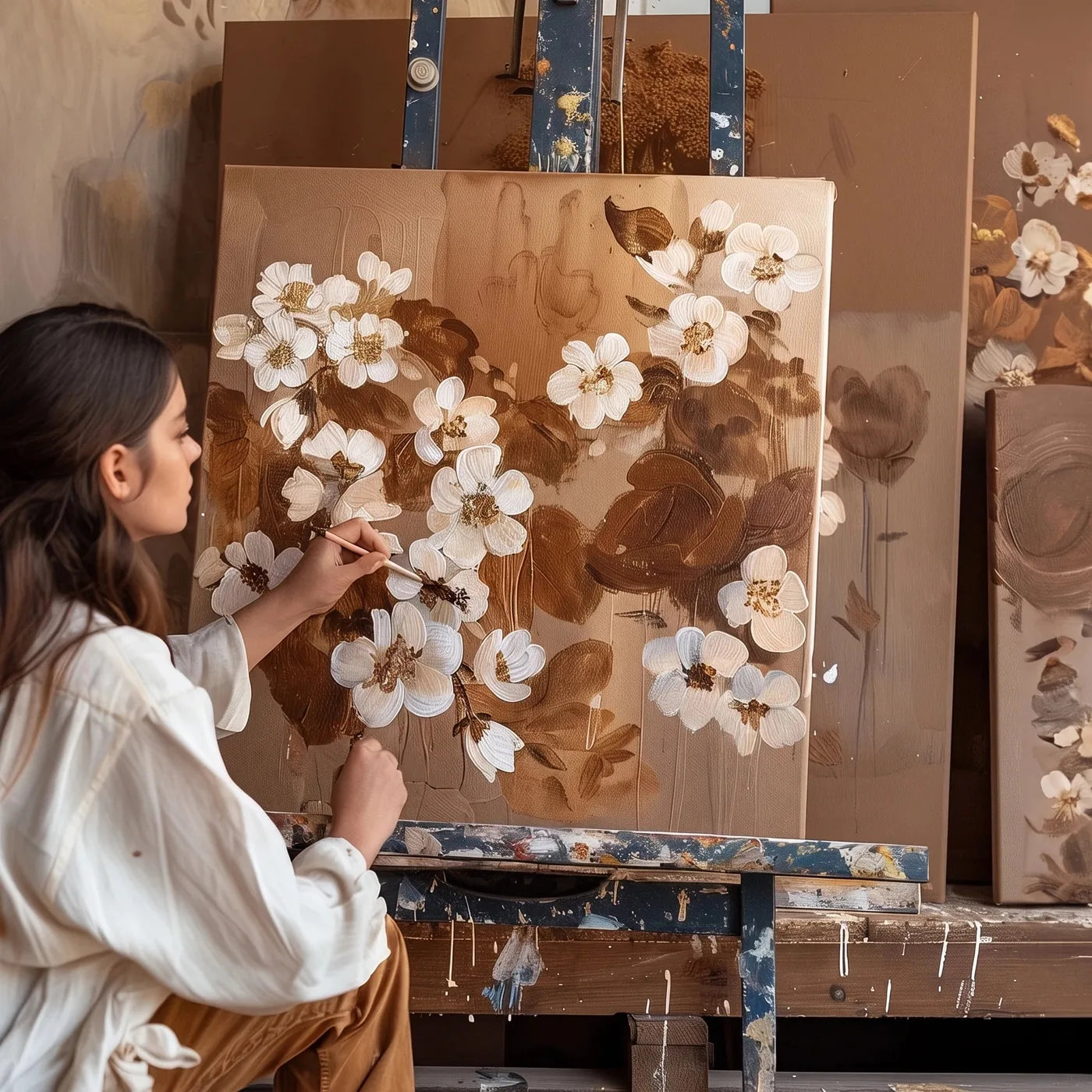 Akrylová malba na plátně NATURE ARTMIE